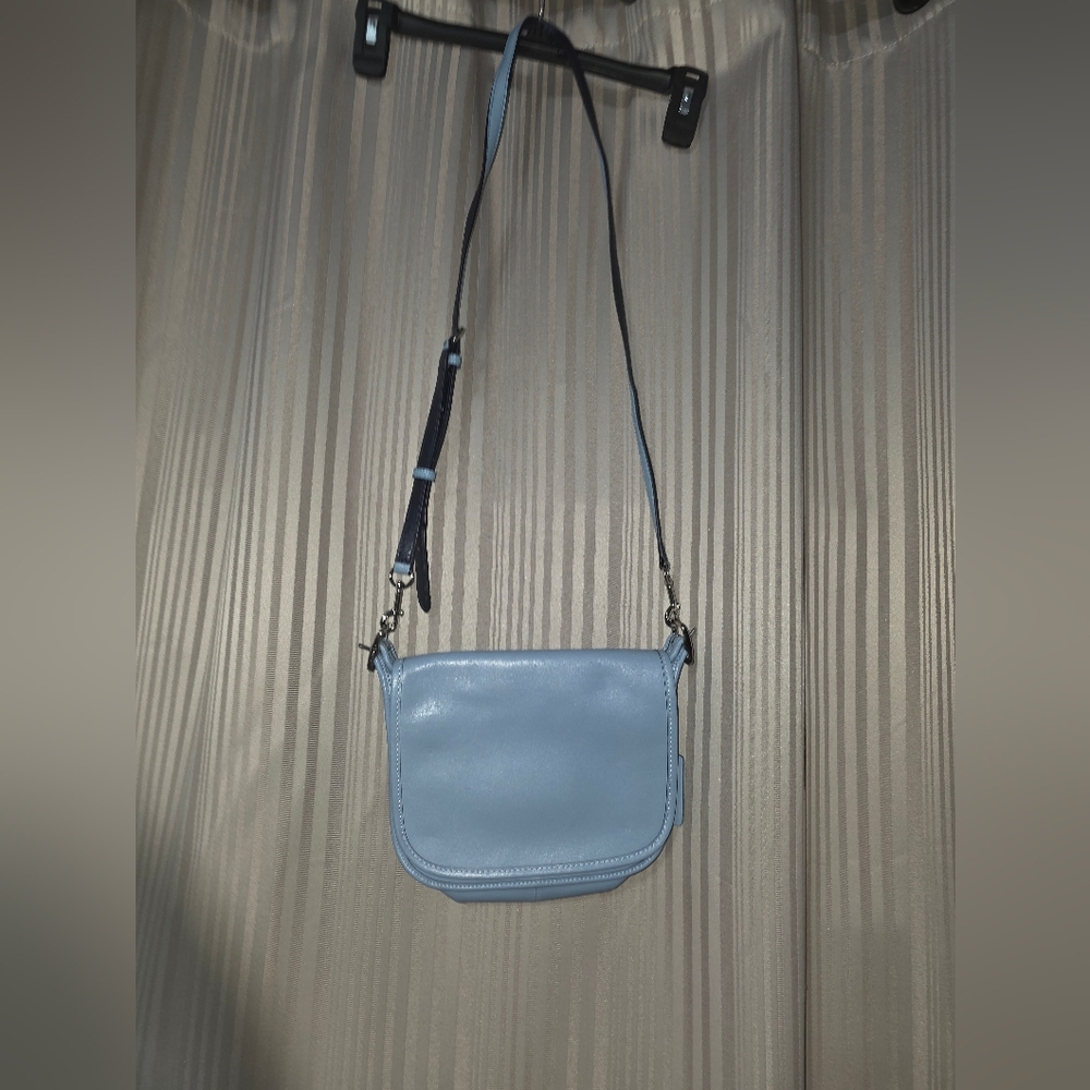 Coach Light Blue Crossbody Bag